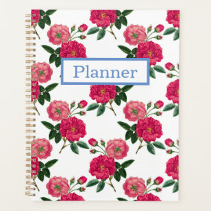 Agenda Impressão de Rosa Rosa