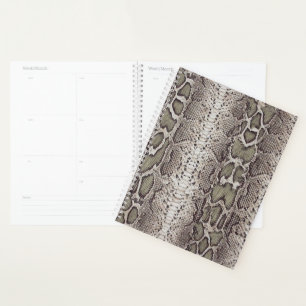 Agenda Impressão em Animais do Snakeskin