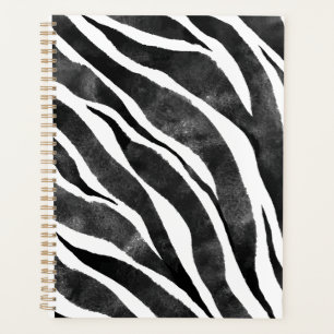 Agenda Impressão em animais zebra branca negra