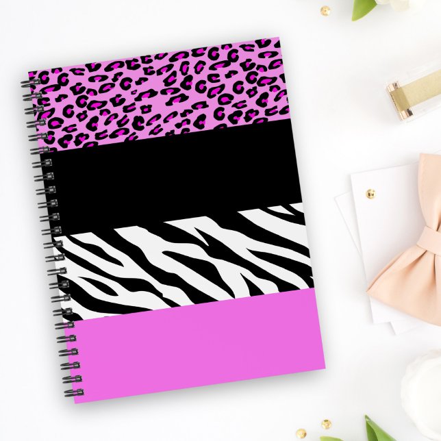 Agenda Impressão Leopardo, Impressão Zebra, Impressão Ani (Criador carregado)