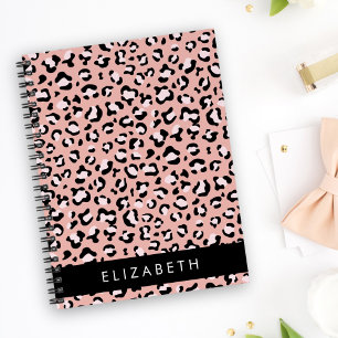 Agenda Impressão Leopardo, Manchas, Leopardo Rosa, Seu No