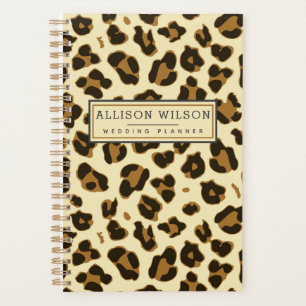 Agenda Impressão na moda Leopardo