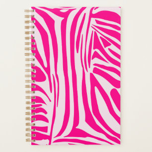 Agenda Impressão zebra rosa