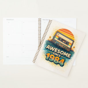 Agenda Incrível Desde 1984 Fita Cassete Retro Vintage Ano