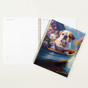 Agenda Inglês Bulldog em um Paddle: Uma Aventura Cênica