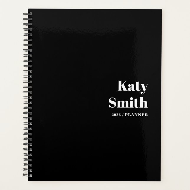 Agenda Iniciar o Anytime Planner Semanalmente Personaliza (Frente)