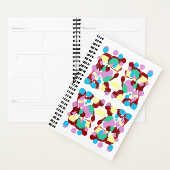 Agenda Inkblot Art (Exibição)