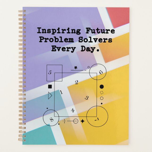 Agenda Inspiring Future Solvers | Daily Math Mentor (Frente)