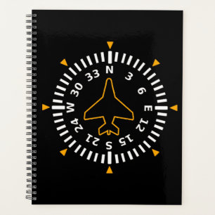 Agenda Instrumento de Voo de Compass de Aeronaves