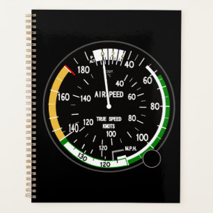 Agenda Instrumento de Voo Indicador de Velocidade da Aero