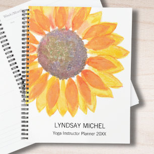 Agenda Instrutor personalizado Yoga Planner 2023