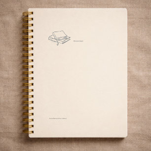 Agenda Introvertido Presente de Solidão Silenciosa