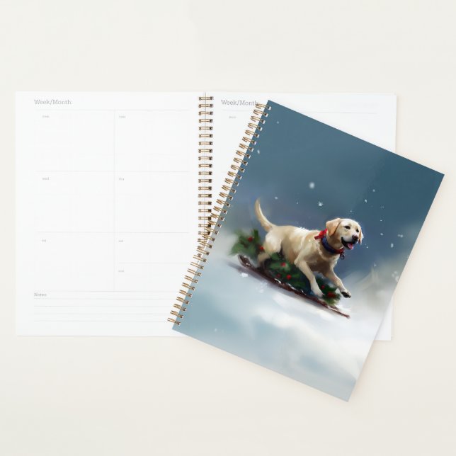 Agenda Inverno de neve de Natal Labrador (Exibição)