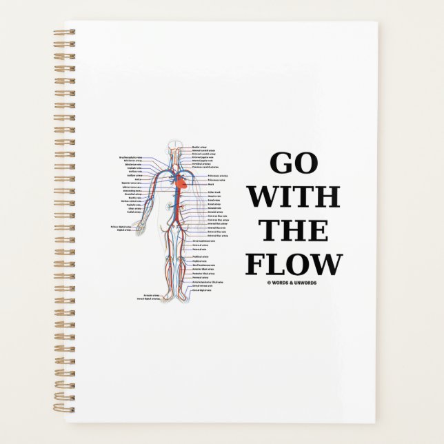 Agenda Ir Com O Sistema Circulatório De Fluxo (Frente)