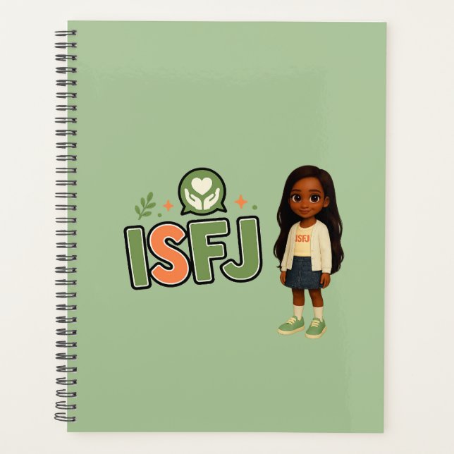 Agenda ISFJ — A Guardiã da Harmonia (Frente)