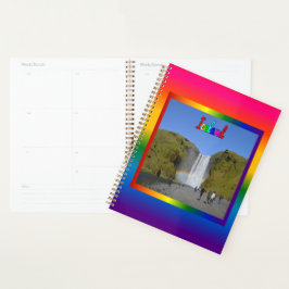 Agenda Islândia Rainbow Waterfall