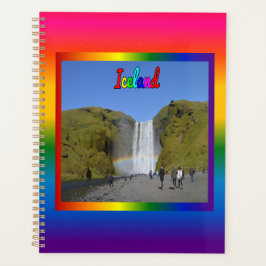 Agenda Islândia Rainbow Waterfall