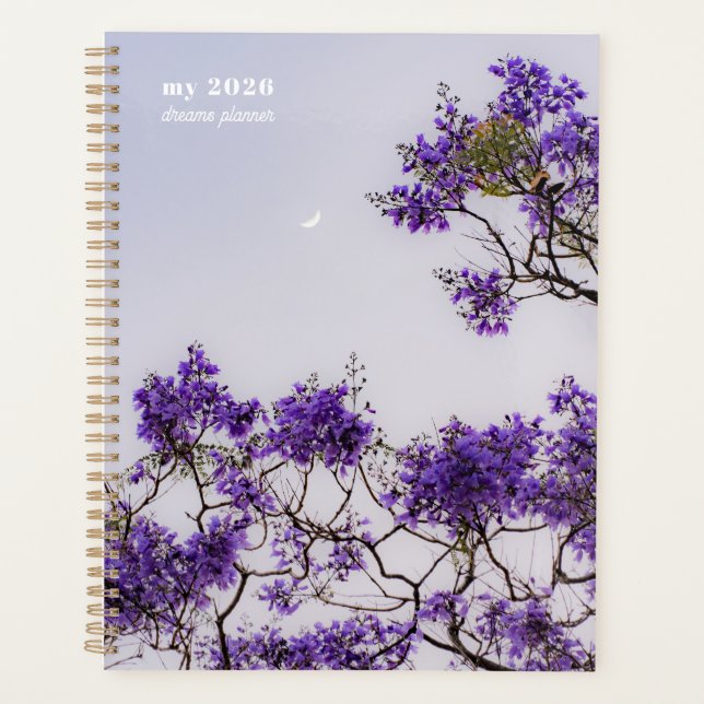 Agenda Jacaranda sky Planner (Frente)
