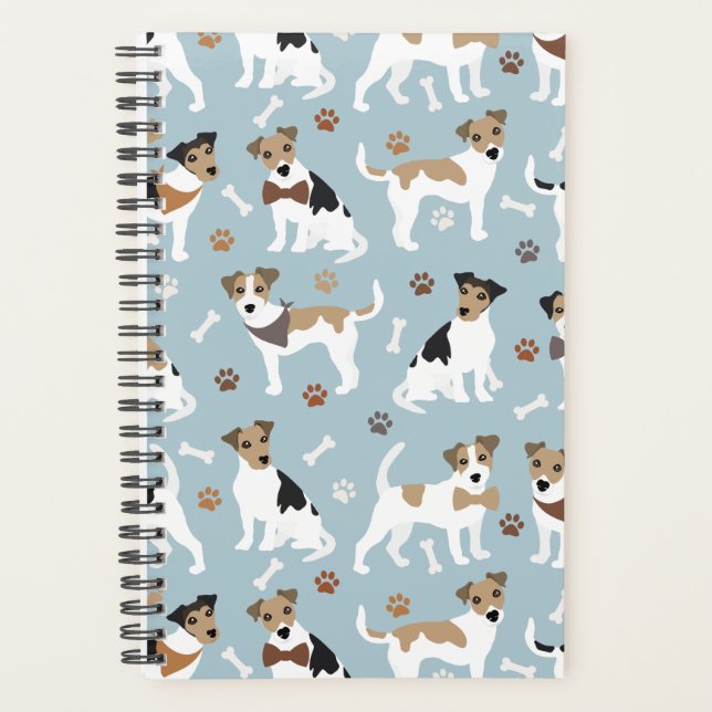 Agenda Jack Russell Terrier Paws e Ossos (Frente)