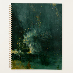Agenda James Whistler - Noite em preto e Dourado