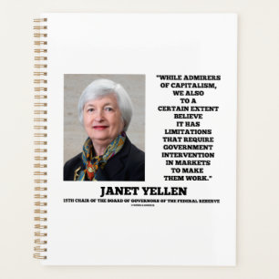 Agenda Janet Yellen Admirers Capitalismo Governação Inter