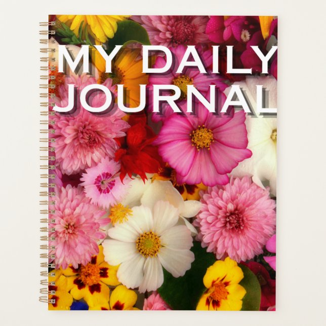Agenda Jardim Botânico "Meu Diário" (Frente)