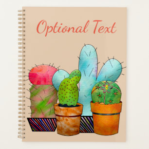 Agenda Jardim Colorido de Cactus
