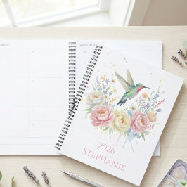 Agenda Jardim de Beija-flor do Dia das Mães Floral