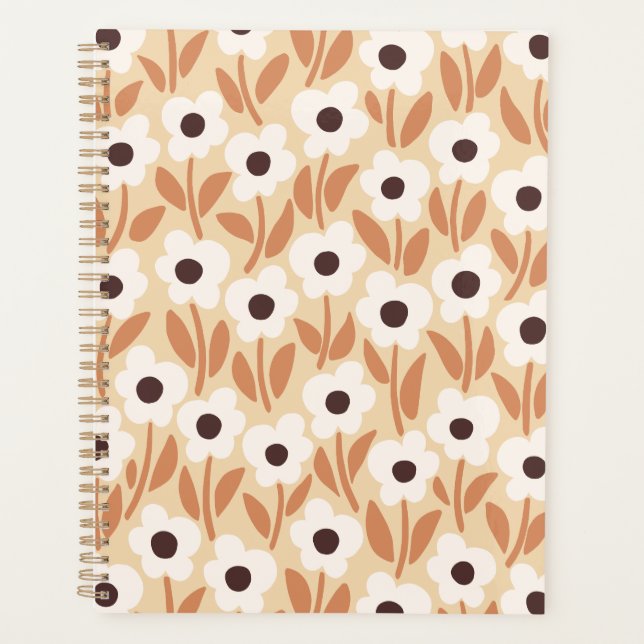 Agenda Jardim de Chalkflower Outono Calor (Frente)