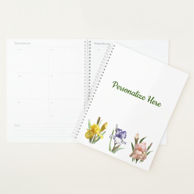 Agenda Jardim de Flores de Íris (Exibição)