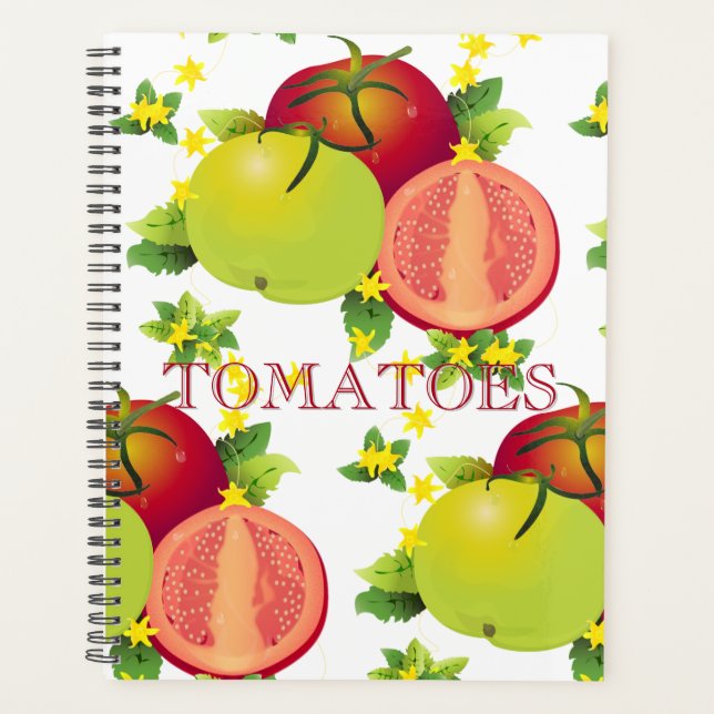 Agenda Jardim de Frutas de tomate (Frente)