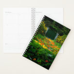 Agenda Jardim de Monet, Giverny, França no outono<br><div class="desc">Foto do jardim de Claude Monet em Giverny,  França,  em setembro,  com uma mostra de náuseas amarelas e laranja.</div>