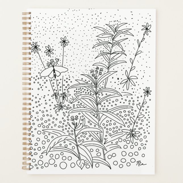 Agenda jardim de possibilidades (Frente)