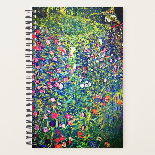 Agenda Jardim Italiano Gustav Klimt (Frente)
