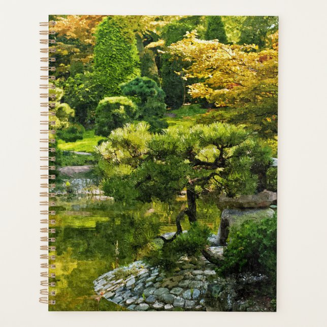 Agenda Jardim Japonês - Estética Tradicional (Frente)