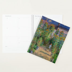 Agenda Jardim Monet Vetheuil Pintura Impressionista