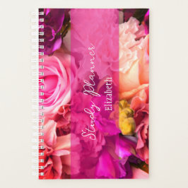 Agenda Jardins Secretos Rosa Fúcsia