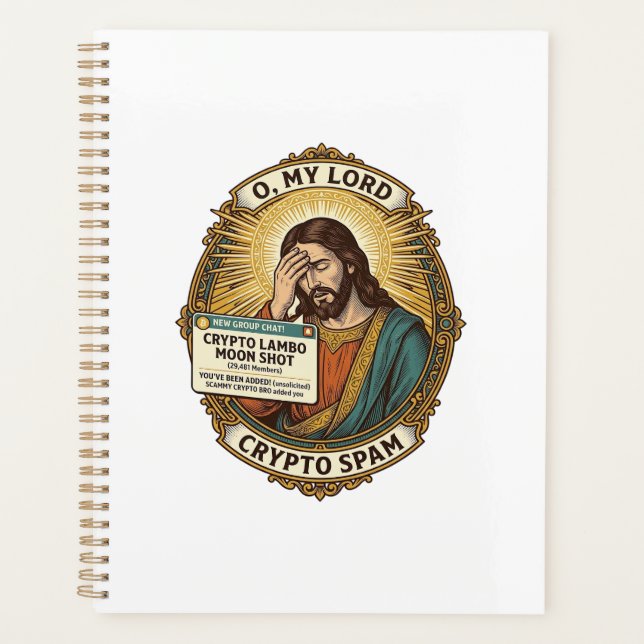 Agenda Jesus Adicionou Spam Crypto Grupo de Chat Irritaçã (Frente)