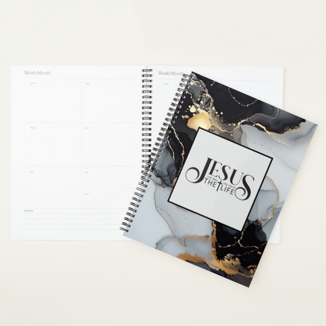 Agenda Jesus Notebook Planner (Exibição)