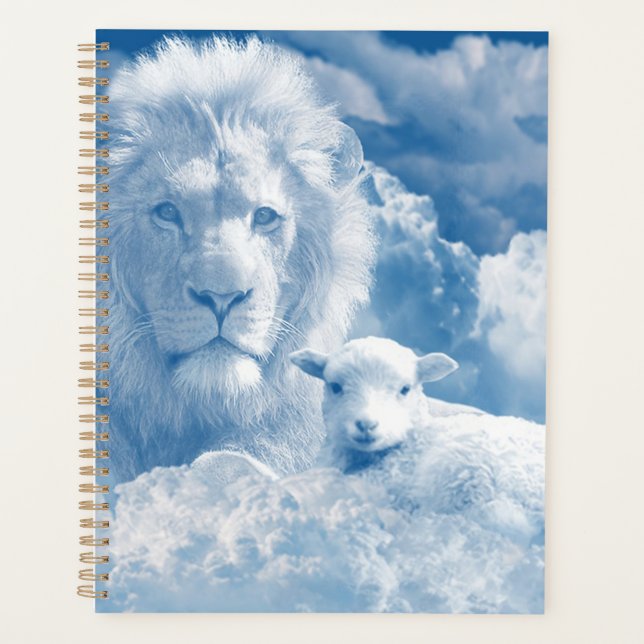 AGENDA JESUS O LAMB E JESUS O LÍON (Frente)