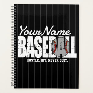 Agenda Jogador da Equipe Pinstripe do ADD do Baseball Ret