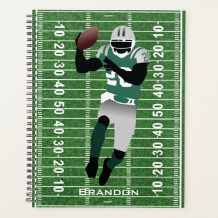 Agenda Jogador de futebol Design por Semana/Mensal Planne