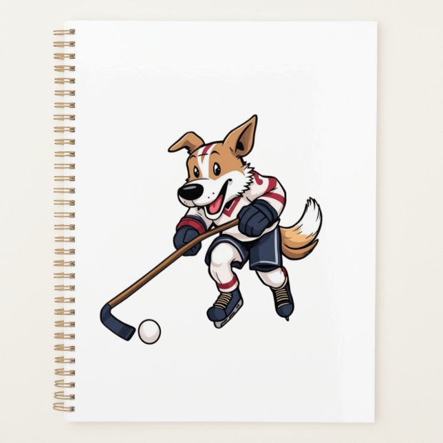 Agenda Jogador de Hóquei do Cachorro (Frente)
