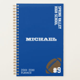 Agenda Jogador Personalizado de Futebol de Segundo grau