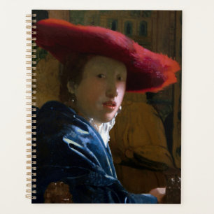 Agenda Johannes Vermeer - Rapariga com Chapéu Vermelho