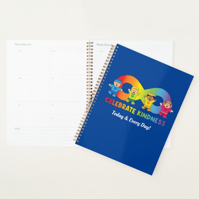 Agenda JollyKins Autism Infinity Planner (Exibição)