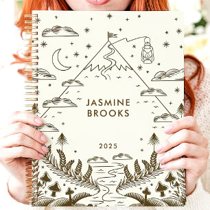 Agenda Jornada Mística à Montanha 2025 Nome Personalizado