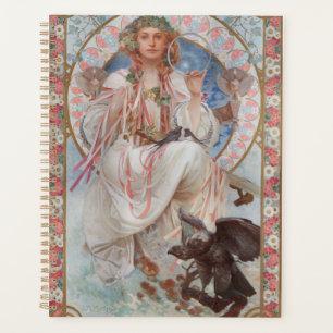 Agenda Josephine Crane Bradley como Lavia por Alphonse Mu