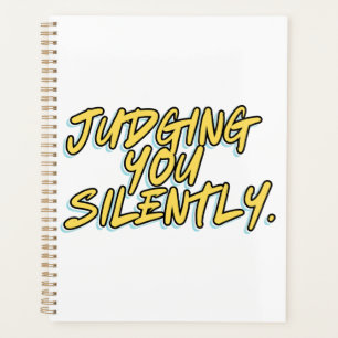 AGENDA JULGANDO VOCÊ SILENTEMENTE