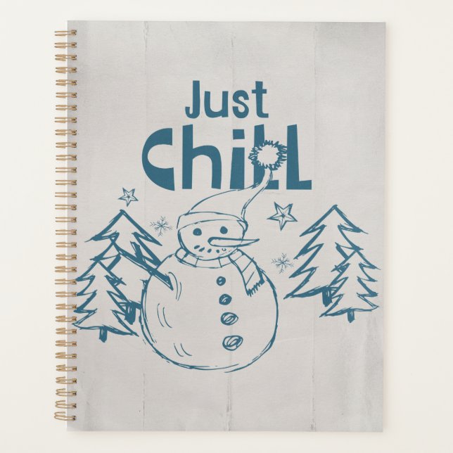 Agenda Just Chill Playful Christmas (Frente)